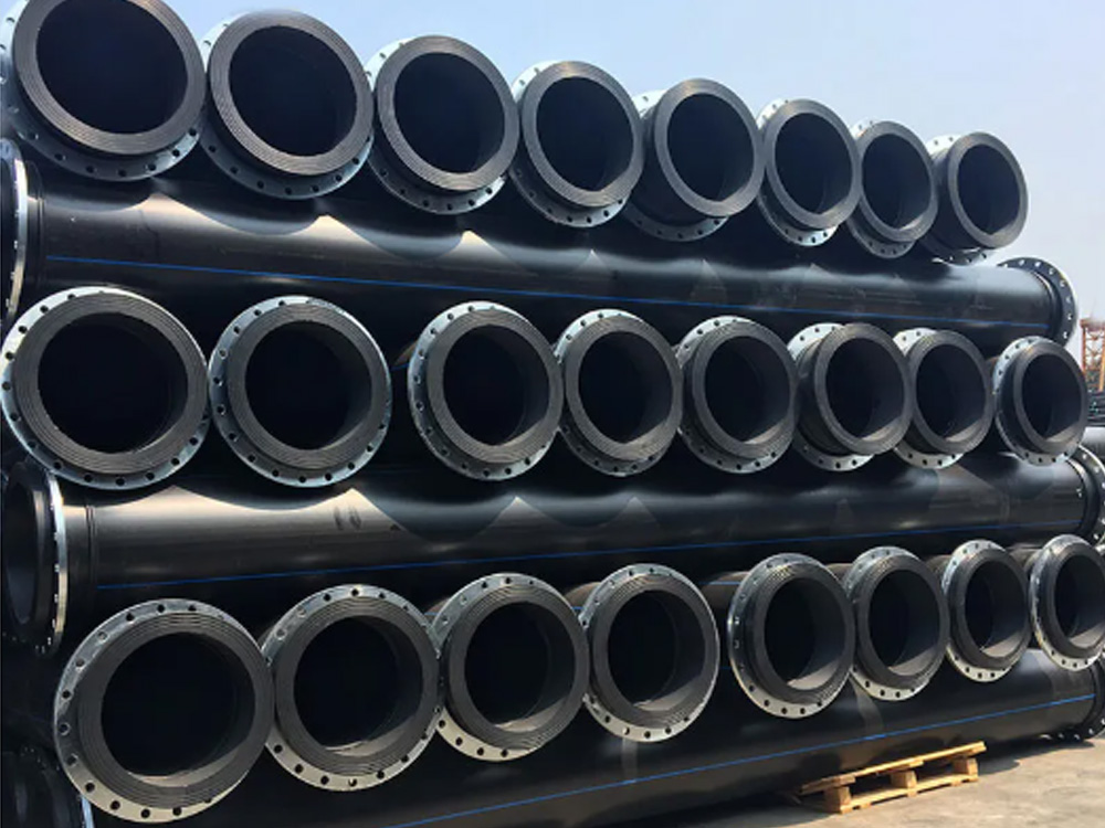 Dredging PE pipes